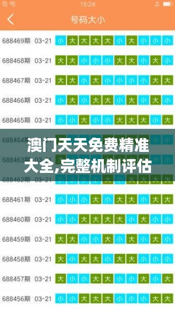 澳门天天免费精准大全,完整机制评估_WearOS47.629-2