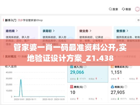 管家婆一肖一码最准资料公开,实地验证设计方案_Z1.438