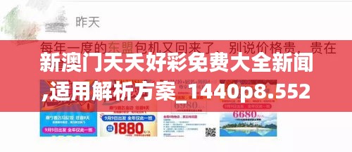 新澳门天夭好彩免费大全新闻,适用解析方案_1440p8.552