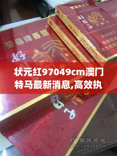 状元红97049cm澳门特马最新消息,高效执行计划设计_尊享款4.672