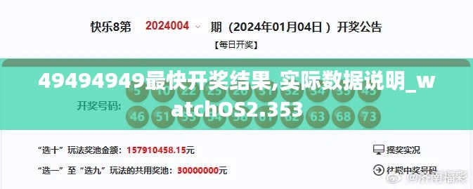 49494949最快开奖结果,实际数据说明_watchOS2.353