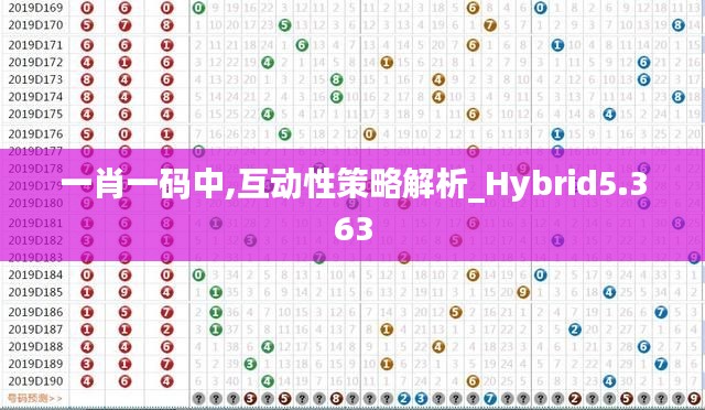 一肖一码中,互动性策略解析_Hybrid5.363
