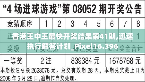 香港王中王最快开奖结果第41期,迅速执行解答计划_Pixel16.396