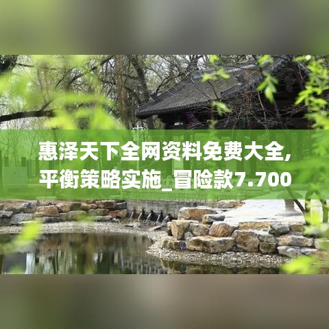 惠泽天下全网资料免费大全,平衡策略实施_冒险款7.700
