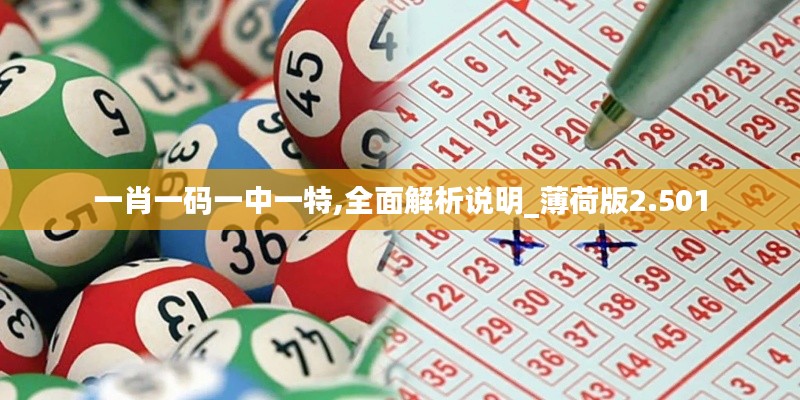 一肖一码一中一特,全面解析说明_薄荷版2.501