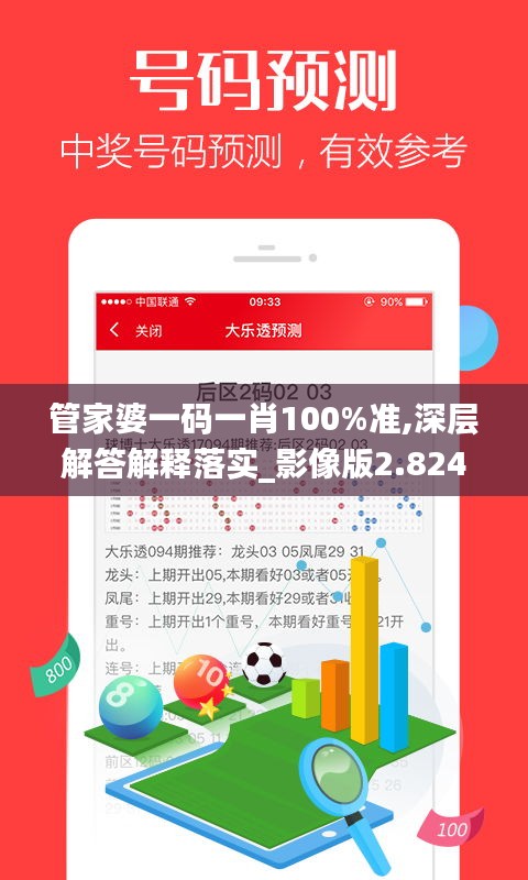 管家婆一码一肖100%准,深层解答解释落实_影像版2.824