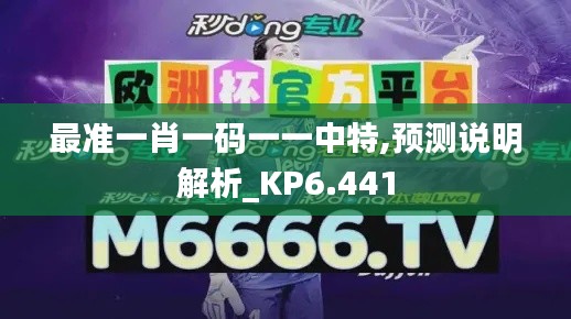 最准一肖一码一一中特,预测说明解析_KP6.441