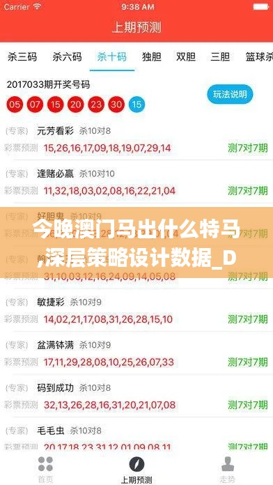 今晚澳门马出什么特马,深层策略设计数据_Deluxe9.183