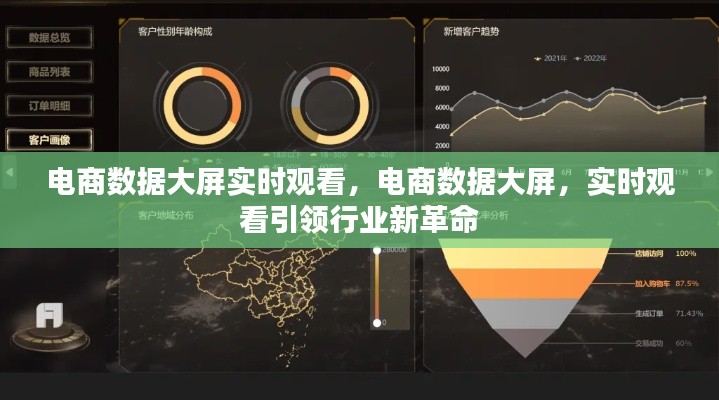 电商数据大屏实时观看，引领行业变革的新视角