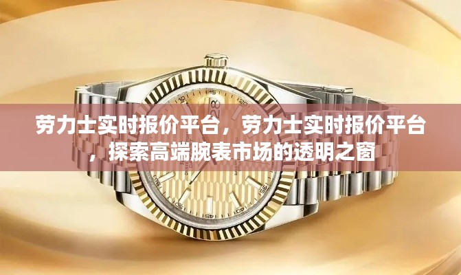 劳力士实时报价平台，高端腕表市场的透明探索