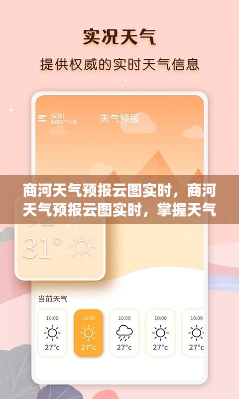 商河天气预报云图实时，掌握天气动态，智能生活安排指南