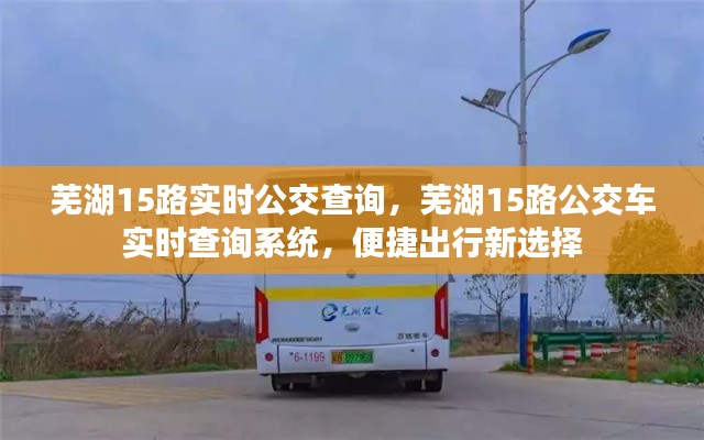 芜湖15路公交车实时查询系统，便捷出行首选