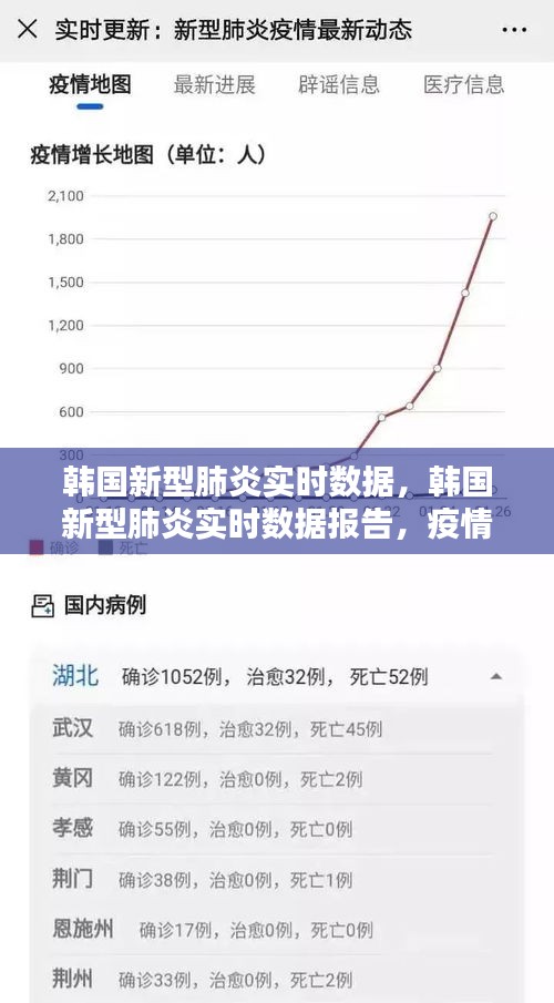 韩国新型肺炎实时数据报告，疫情现状、分析与应对策略