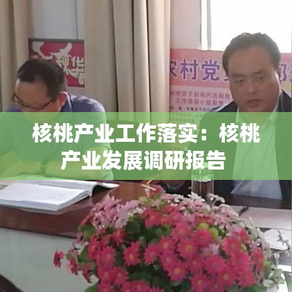 核桃产业工作落实：核桃产业发展调研报告 
