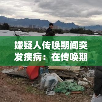 嫌疑人传唤期间突发疾病：在传唤期间,嫌疑人要求休息 
