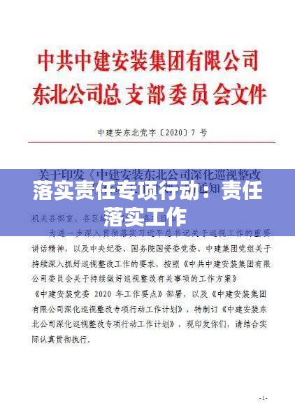 落实责任专项行动：责任落实工作 