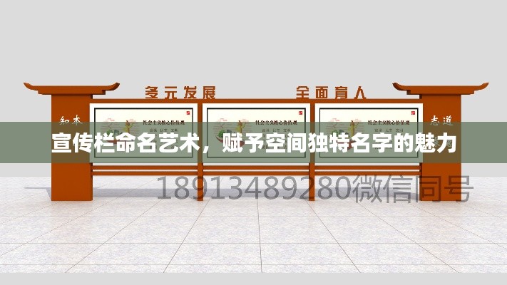 宣传栏命名艺术，赋予空间独特名字的魅力