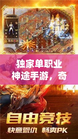 独家单职业神途手游，奇幻探险之旅，未知世界等你探索！