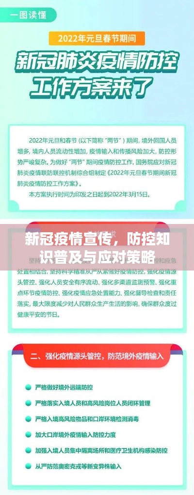 新冠疫情宣传，防控知识普及与应对策略