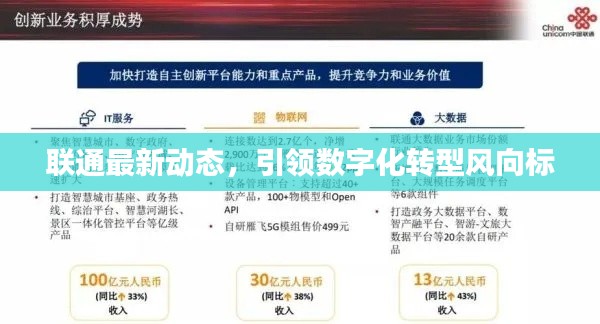 联通最新动态，引领数字化转型风向标