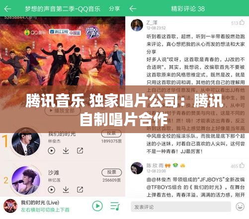 腾讯音乐 独家唱片公司：腾讯自制唱片合作 