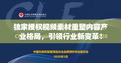 独家授权视频素材重塑内容产业格局，引领行业新变革！