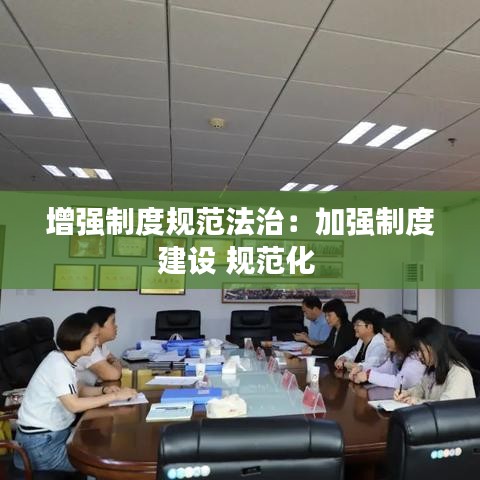增强制度规范法治：加强制度建设 规范化 