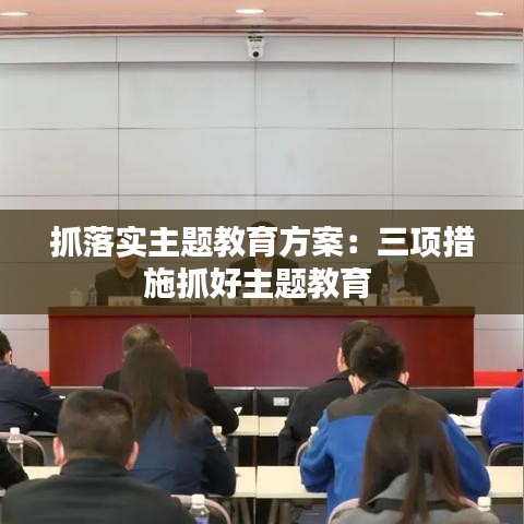 抓落实主题教育方案：三项措施抓好主题教育 