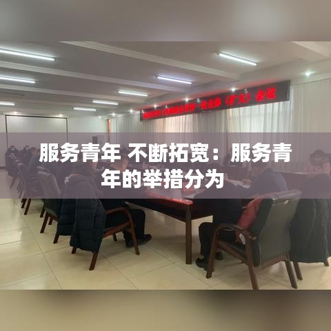 服务青年 不断拓宽：服务青年的举措分为 