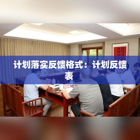 计划落实反馈格式：计划反馈表 