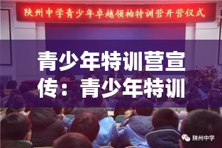 青少年特训营宣传：青少年特训学校培训 
