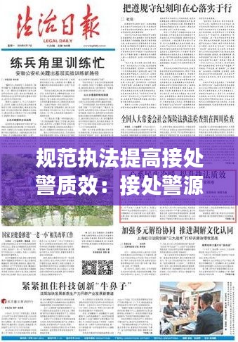 规范执法提高接处警质效：接处警源头执法规范整治总结 