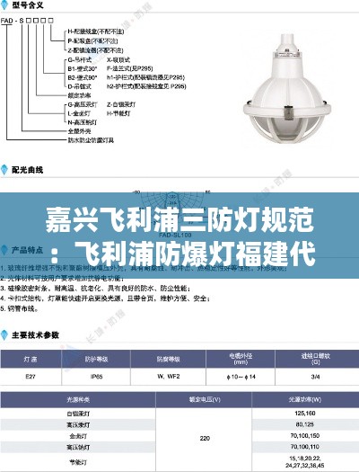 嘉兴飞利浦三防灯规范：飞利浦防爆灯福建代理 