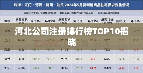 河北公司注册排行榜TOP10揭晓