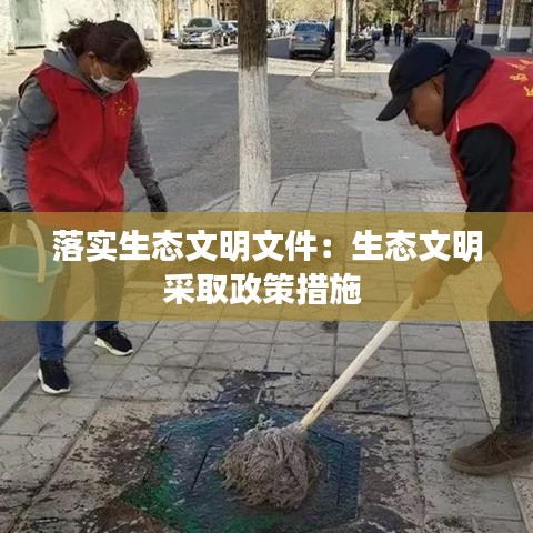 落实生态文明文件：生态文明采取政策措施 