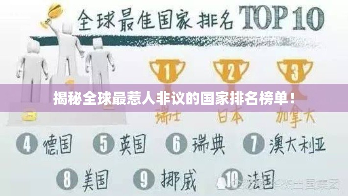 揭秘全球最惹人非议的国家排名榜单！