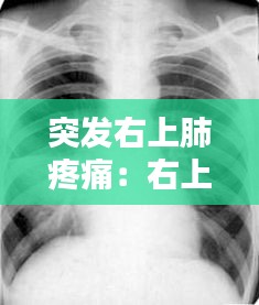 突发右上肺疼痛：右上肺有点疼 