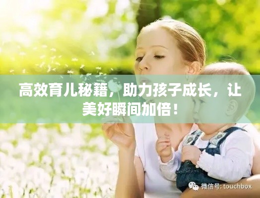 高效育儿秘籍，助力孩子成长，让美好瞬间加倍！