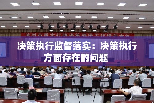 决策执行监督落实：决策执行方面存在的问题 