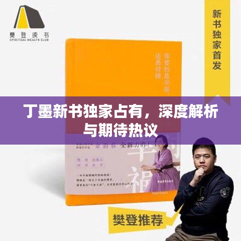 丁墨新书独家占有，深度解析与期待热议