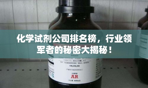 化学试剂公司排名榜，行业领军者的秘密大揭秘！