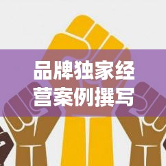 品牌独家经营案例撰写指南，揭秘成功案例背后的秘诀！