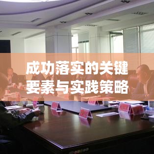 成功落实的关键要素与实践策略，实用指南