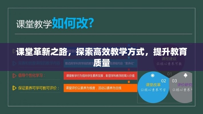 课堂革新之路，探索高效教学方式，提升教育质量