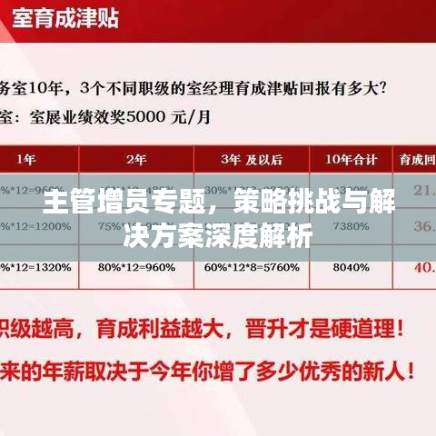 主管增员专题，策略挑战与解决方案深度解析