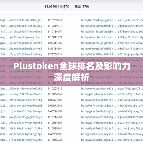 Plustoken全球排名及影响力深度解析