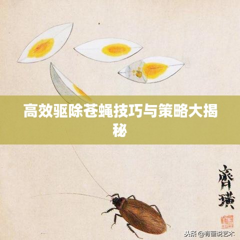 高效驱除苍蝇技巧与策略大揭秘