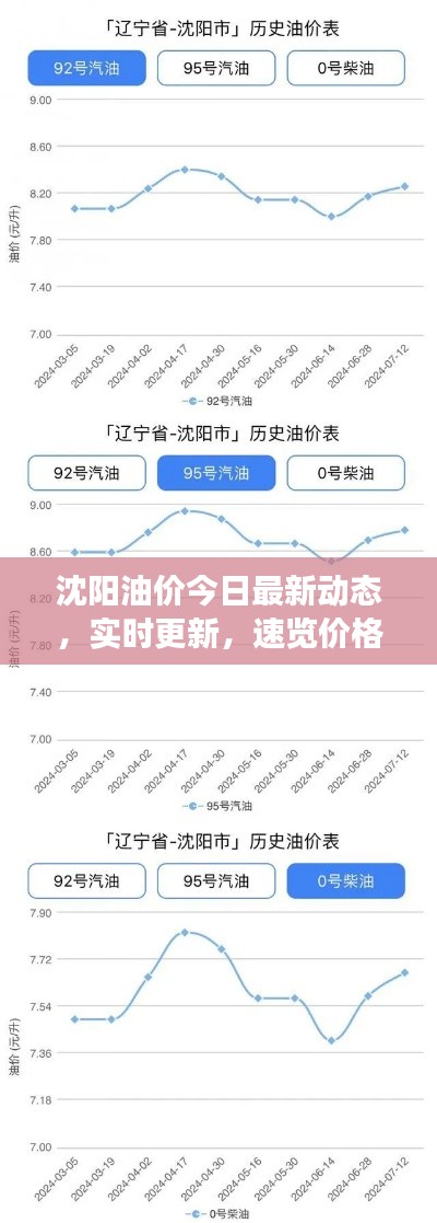 沈阳油价今日最新动态，实时更新，速览价格变化！