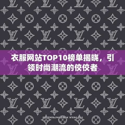 衣服网站TOP10榜单揭晓，引领时尚潮流的佼佼者