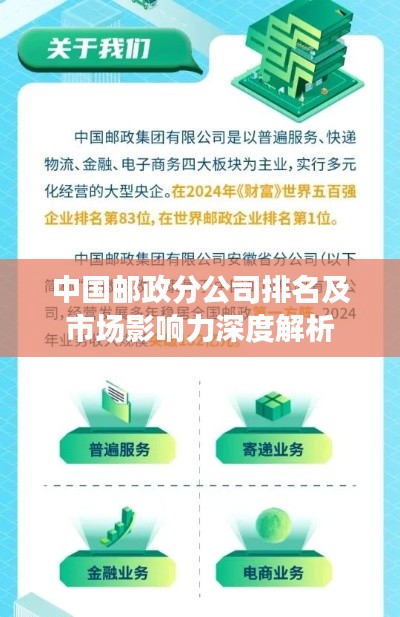 中国邮政分公司排名及市场影响力深度解析